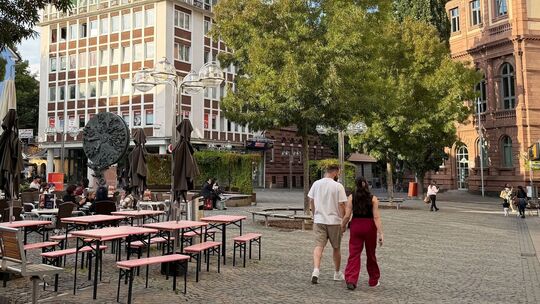 Stadtzentrum von Worms