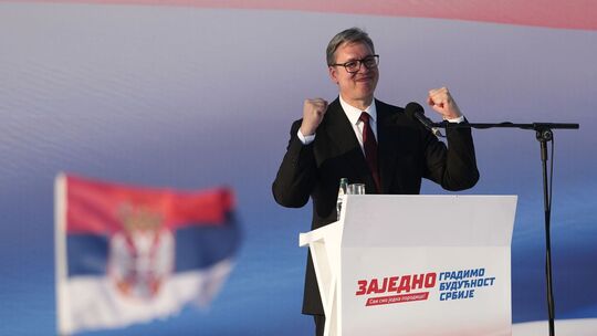 Serbiens Präsident Vucic