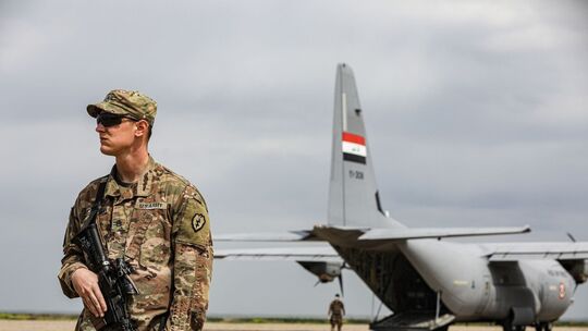 US-Rückzug aus dem Luftwaffenstützpunkt Qayyarah im Irak