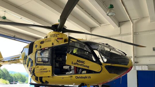 Künftig soll Christoph 10 seltener im Hangar des Verbundkrankenhauses in Wittlich stehen.