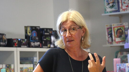 Eine wundervolle Lesung mit der Autorin Alexandra Löhr erlebten die rund 50 Besucher des literarischen "Kaffeeklatschs" in der B