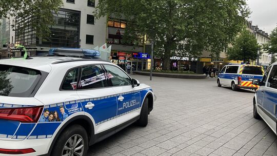 Das Foto ist bei einer Kontrolle im Mai am Koblenzer Löhrrondell entstanden.