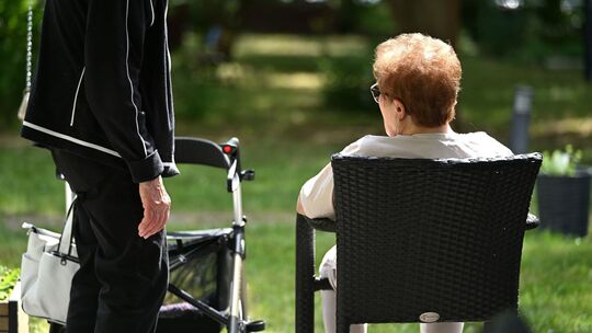 Pflegebedürftige Menschen