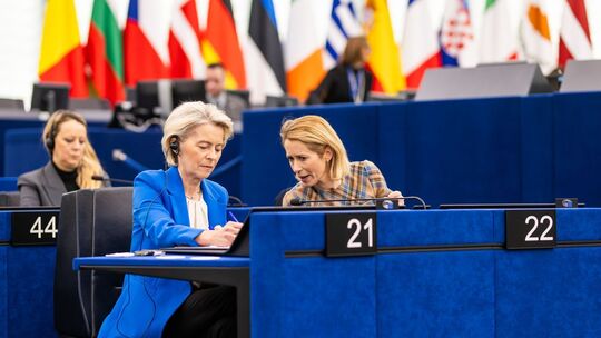 Von der Leyen und Kallas Von der Leyen und Kallas