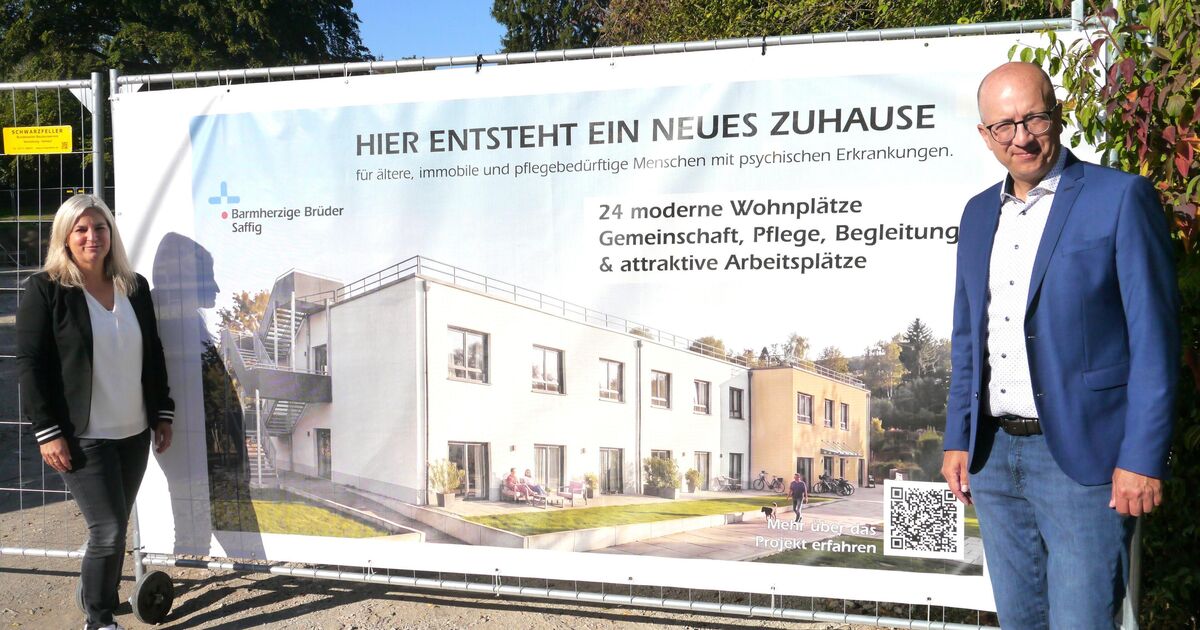 Construction is underway in Saffig: A new home for elderly people with ...