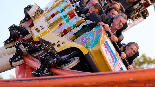 Söder und Krause fahren „Olympia Looping“