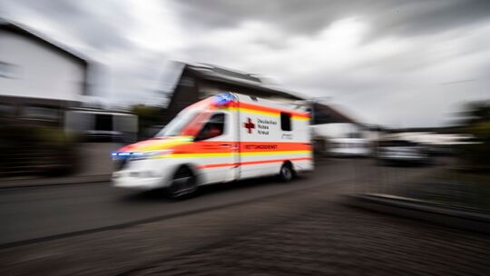 Frontalzusammenstoß auf Bundesstraße