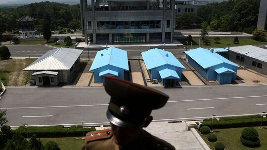 In der demilitarisierten Zone zwischen Nord- und Südkorea