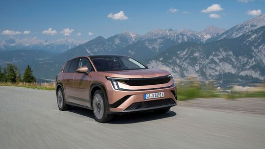 Fahrszene Škoda Peaq Fahrszene Škoda Peaq