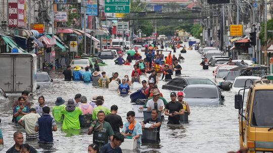 Überschwemmungen in Bangkok Überschwemmungen in Bangkok