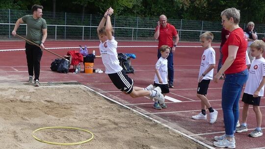 Seine Fähigkeiten in Sachen Leichtathletik darf beim TuS Kaisersesch jeder unter Beweis stellen.