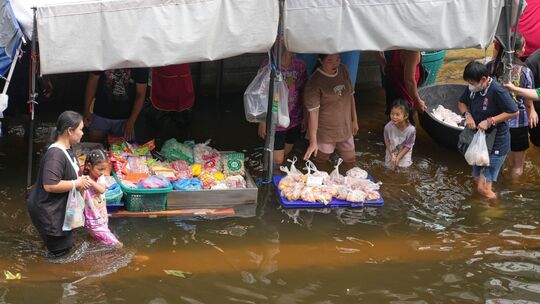 Überschwemmungen in Bangkok Überschwemmungen in Bangkok