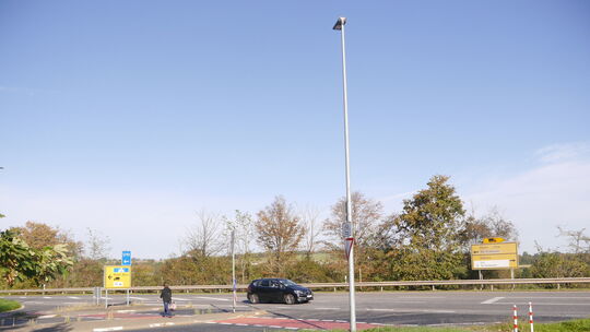 Gegenüber der Einmündung der L52 in die Rübenacher Straße wäre die Anschlussstelle für die Nordtangente.
