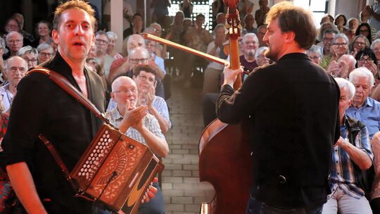 Die Musik in alten Dorfkirchen garantierte über Jahrzehnte immer volle Kirchen, so wie hier beim letzten Konzert in Neuhäusel.