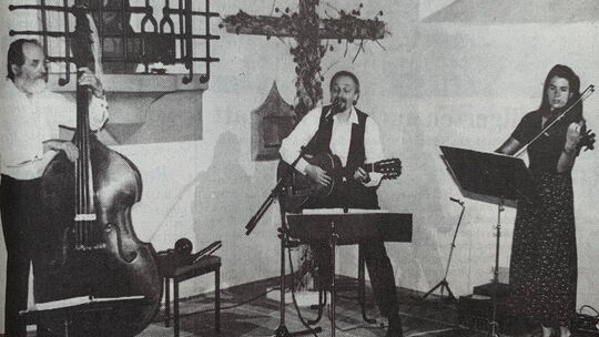 Außergewöhnliche Klänge ertönten in der Kirche von Kirchähr, wo im Juli 1996 vor einer sehr überschaubaren Zahl von Besuchern di