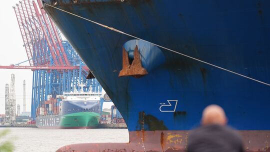 Cosco-Containerschiff Cosco-Containerschiff