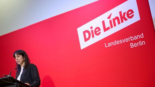 Landesparteitag der Berliner Linken Landesparteitag der Berliner Linken