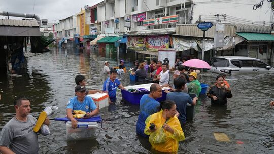 Überschwemmungen in Bangkok Überschwemmungen in Bangkok