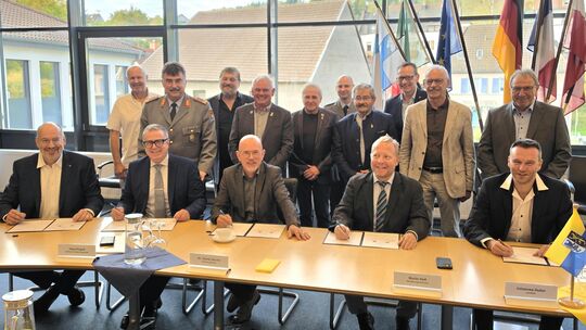 Die Unterzeichnung des Letter of Intent