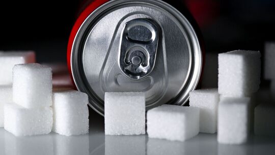 Softdrinks mit Zucker