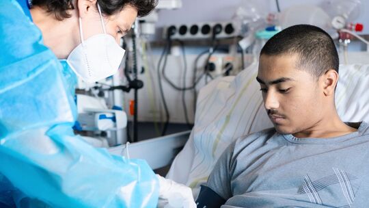 Erster Patient mit Genscheren-Medikament behandelt Erster Patient mit Genscheren-Medikament behandelt