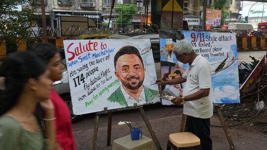 Nach dem Flugvorfall im Nahen Osten