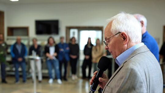 Der Erste Beigeordnete der VG Adenau, Udo Seifen: „Die Ausstellung mag ein Beitrag gegen das Vergessen sein.“ Der Erste Beigeordnete der VG Adenau, Udo Seifen: „Die Ausstellung mag ein Beitrag gegen das Vergessen sein.“