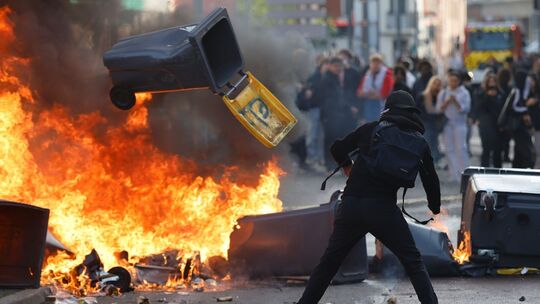 Schulproteste in Frankreich Schulproteste in Frankreich