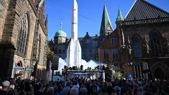 Vor dem Tag der Deutschen Einheit in Bremen