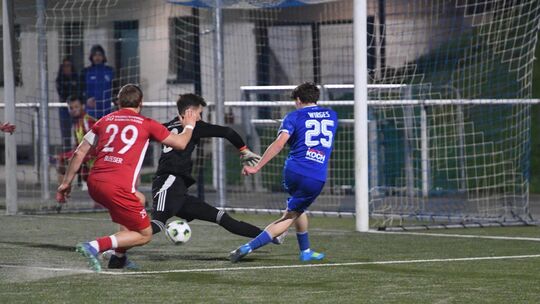 Er kam, traf und verhalf Wirges zum Sieg gegen Malberg: A-Junior Kevin Kirillov (Nummer 25) traf doppelt beim 2:1 gegen Malber u