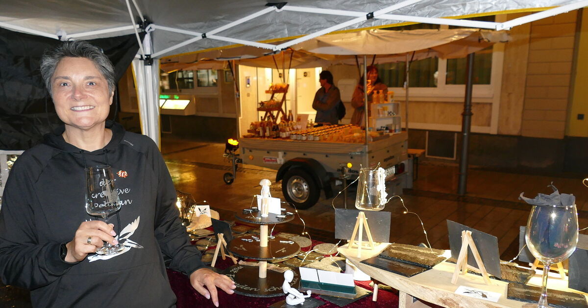 Vendors remain optimistic: After-work market defies the rain in Bad ...