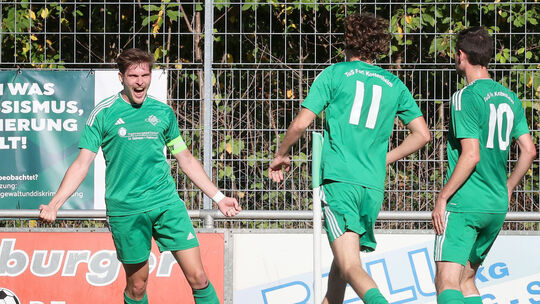 Fortuna Kottenheim bejubelt das 3:1 gegen Heimersheim.