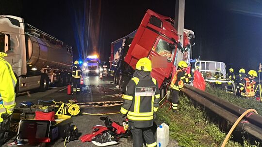 Unfall am Mönchhof-Dreieck Unfall am Mönchhof-Dreieck