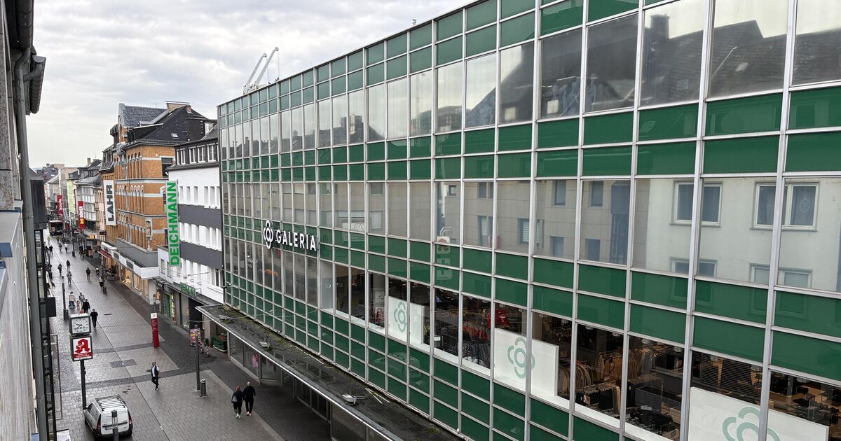 Group insolvent again: The future of Galeria Koblenz remains uncertain