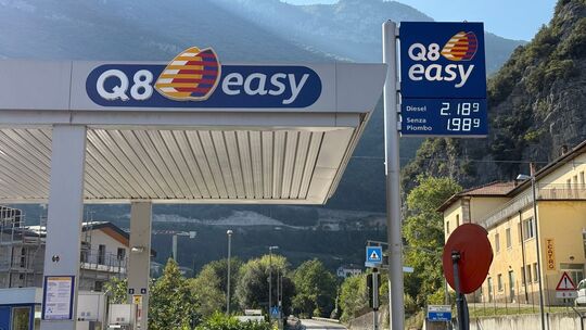 Tankstellen in Italien