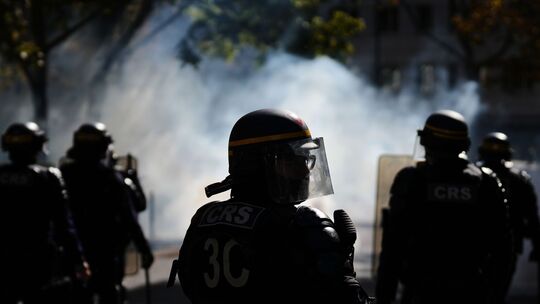 Schulproteste in Frankreich