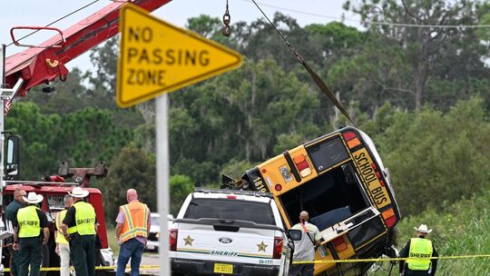 Schulbus-Unfall in Florida
