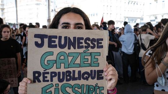 Schulproteste in Frankreich Schulproteste in Frankreich