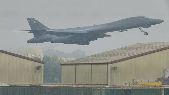 B1-Bomber der US-Luftwaffe B1-Bomber der US-Luftwaffe