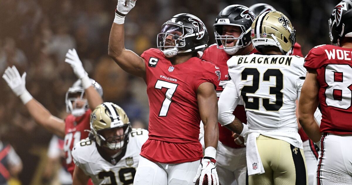 Photo: rhein-zeitung.de 45-24: Falcons Crush Saints on Katrina Anniversary Night