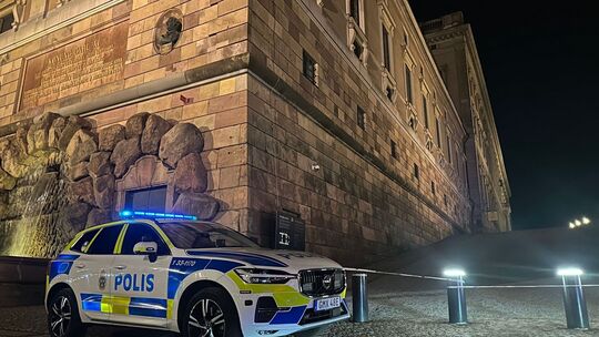 Polizeischüsse am Stockholmer Schloss