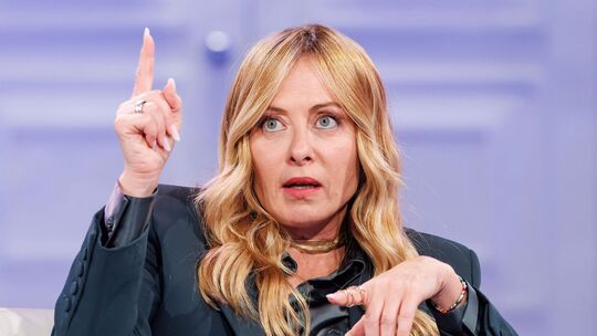 Italiens Ministerpräsidentin Giorgia Meloni