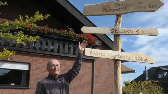 Wolfgang Dröschek war als Hospitalero in Astorga – 250 Kilometer vor Santiago de Compostela – und ist Mitglied der Trierer Jakob Wolfgang Dröschek war als Hospitalero in Astorga – 250 Kilometer vor Santiago de Compostela – und ist Mitglied der Trierer Jakob