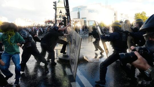 Schulproteste in Frankreich Schulproteste in Frankreich