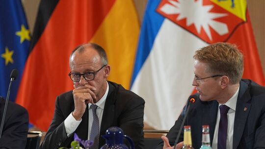 Antrittsbesuch des Bundeskanzlers in Schleswig-Holstein