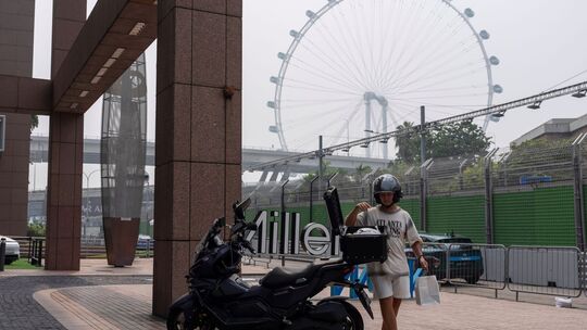 Luftverschmutzung in Singapur Luftverschmutzung in Singapur