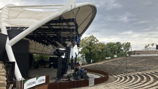 Leere Ränge auf der Loreley-Freilichtbühne. Was passiert dort in den Monaten bis zur neuen Saison? Leere Ränge auf der Loreley-Freilichtbühne. Was passiert dort in den Monaten bis zur neuen Saison?