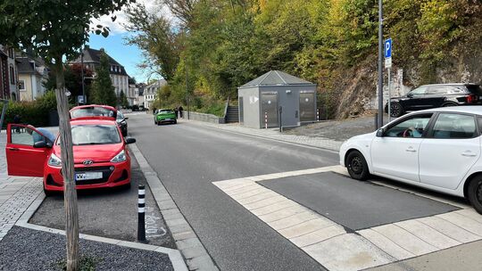 Die Bahnhofstraße und die Wallstraße in Montabaur sind seit zweieinhalb Jahren verkehrsberuhigte Geschäftsbereiche.