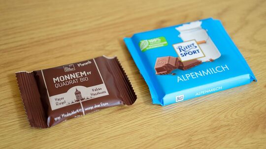 Rechtsstreit mit Ritter Sport um quadratische Haferriegel