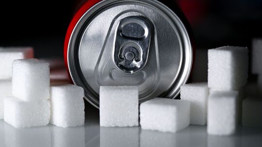 Softdrinks mit Zucker